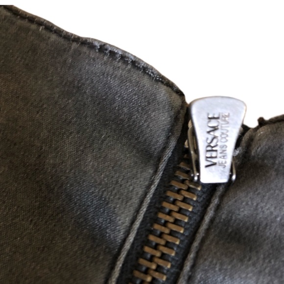 ONE DAY Versace stretch satin dress A jaw dropper! - Picture 8 of 8